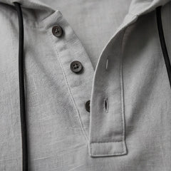 Brighton Hoodie Shirt - Gray - men's shirt - Hendlys - Image 1