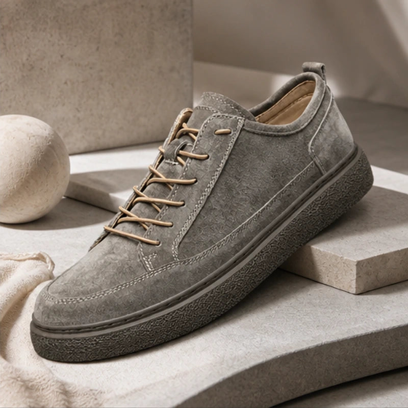 Wexford Suede Weekend Sneaker - Gray - mens sneakers - Hendlys - Image 2