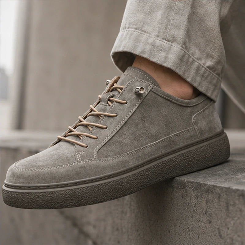 Wexford Suede Weekend Sneaker - Gray - casual sneakers - Hendlys - Image 5