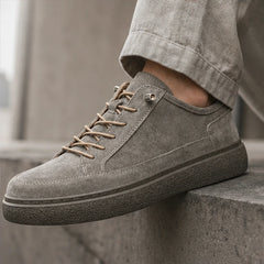 Wexford Suede Weekend Sneaker - Gray - casual sneakers - Hendlys - Image 5