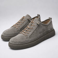 Wexford Suede Weekend Sneaker - Gray - suede sneakers - Hendlys - Image 3