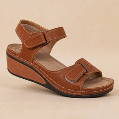 Kallista Orthopedic Sandals - Brown - Department: Women - Hendlys - Image 3
