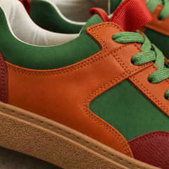Lehman Leather Sneakers - Multicolor - fashion sneakers - Hendlys - Image 6