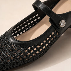 Lorissa Orthopedic Mule Flats - Black - women's flats - Hendlys - Image 2