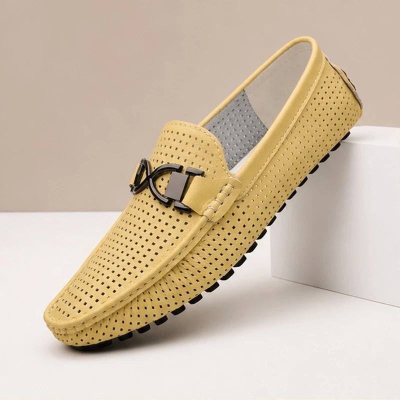 Marcel Classic Leather Loafer - Sunlit Tan - Shoes - Hendlys - Image 1