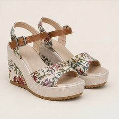 Maribel Platform Heels - Wildflower Bloom - platform heels - Hendlys - Image 3