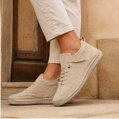 Maurelle Orthopedic Sneakers - Beige - Women's Footwear > Walking Sneakers - Hendlys - Image 1