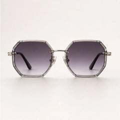 Meridian Polished Frame Shades - Purple - sunglasses - Hendlys - Image 2
