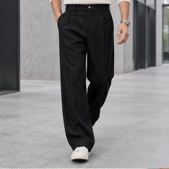 Montague Men's Pinstripe Pants - Black - Catalog Group: Clothing - Hendlys - Image 2