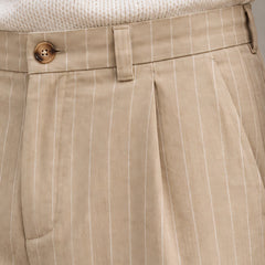 Montague Men's Pinstripe Pants - Khaki - Product Type: Pants - Hendlys - Image 4