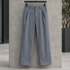 Montague Men's Pinstripe Pants - Gray - Department: Men - Hendlys - Image 3