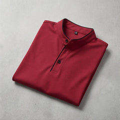 Jenson Polo Shirt - Red - breathable polo - Hendlys - Image 4