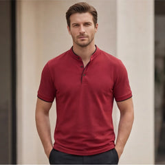 Jenson Polo Shirt - Red - men's shirts - Hendlys - Image 6
