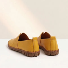 Sartoria Italia Loafers - Tan - breathable shoes - Hendlys - Image 8
