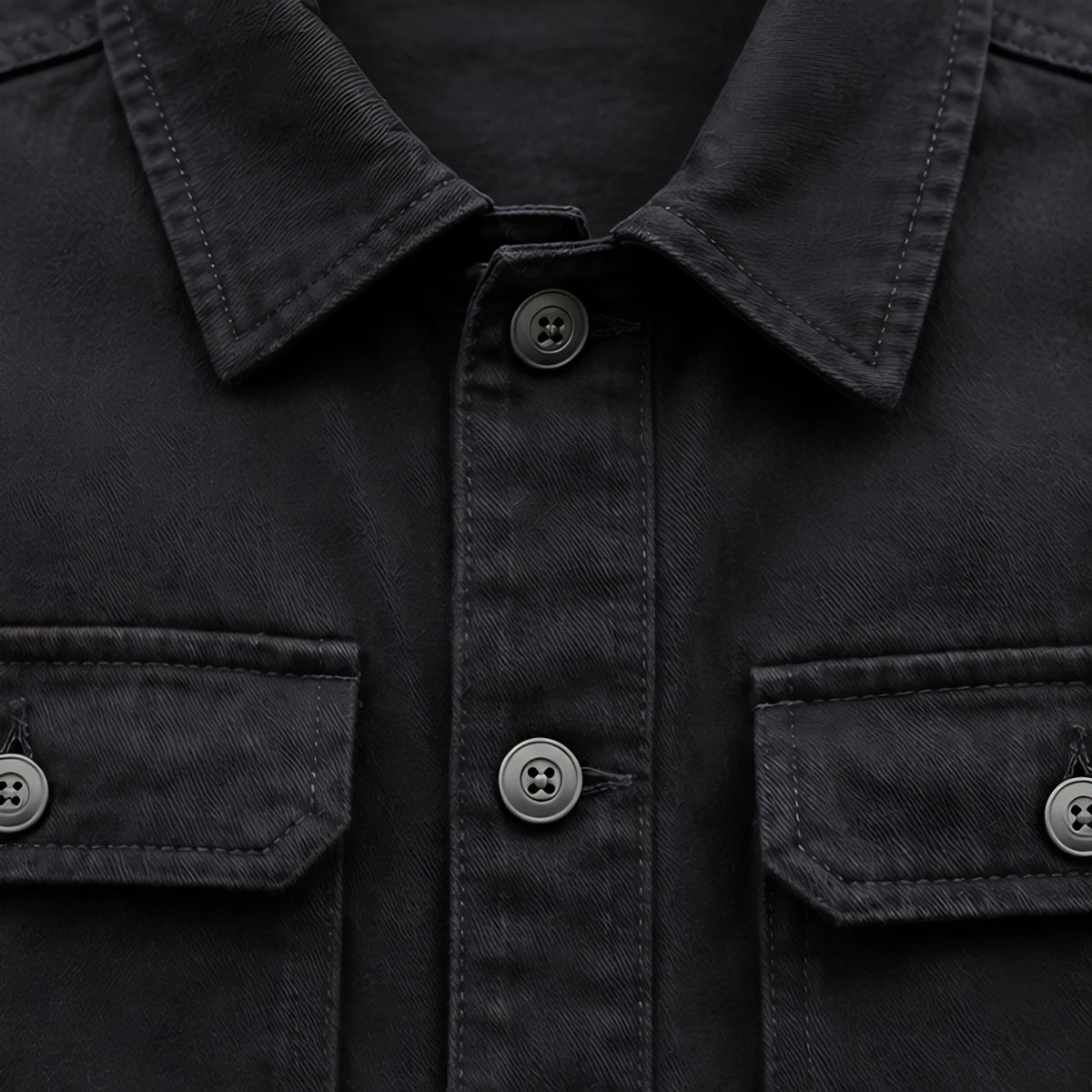 Nevin Men's Utility Field Jacket - Black - Men's Outerwear - Hendlys - Image 4