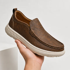 Ridgeway Casual Loafer - Brown - Loafers - Hendlys - Image 1