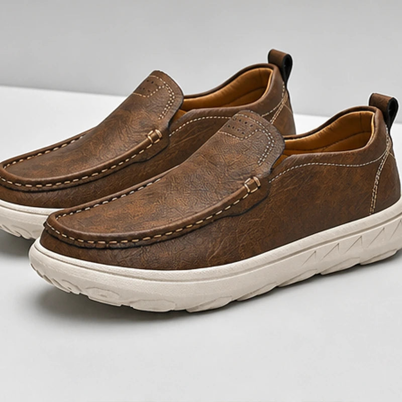 Ridgeway Casual Loafer - Brown - men's loafers - Hendlys - Image 2