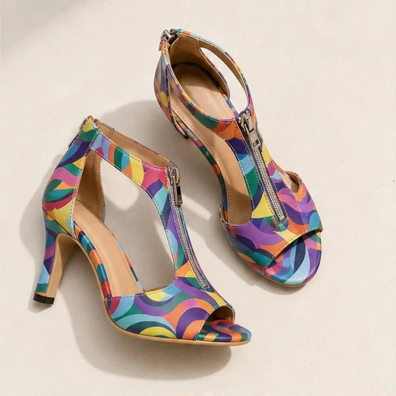 Odette T-Strap Heels - Retro - t-strap heels - Hendlys - Image 3