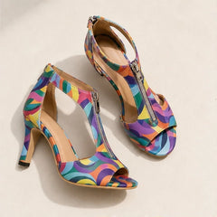 Odette T-Strap Heels - Retro - t-strap heels - Hendlys - Image 3