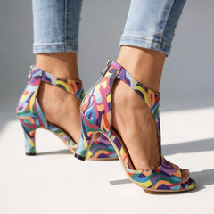 Odette T-Strap Heels - Retro - women's heels - Hendlys - Image 2