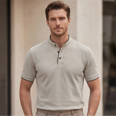 Jenson Polo Shirt - Grey - casual polo - Hendlys - Image 7