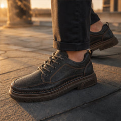 Bergman Leather Sneakers - Dark Brown - everyday wear - Hendlys - Image 8