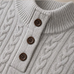 Portia Cashmere Sweater - Gray - Department: Women - Hendlys - Image 3