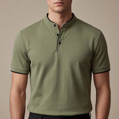 Jenson Polo Shirt - Green - polo shirt - Hendlys - Image 3