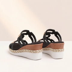 Marnola Chainlink Slides - Black - chainlink slides - Hendlys - Image 3