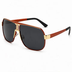 Ravello Polarized Shades - Red Black - Sunglasses - Hendlys - Image 1