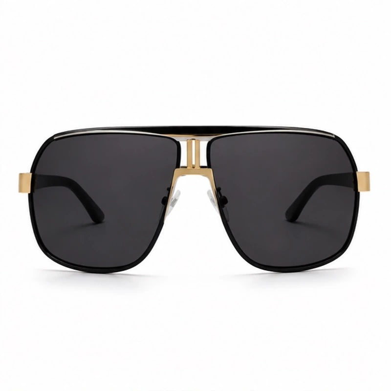 Ravello Polarized Shades - Black Gold - sunglasses - Hendlys - Image 2