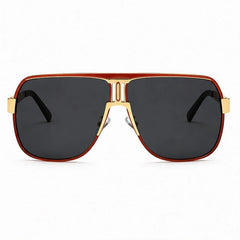 Ravello Polarized Shades - Red Black - sunglasses - Hendlys - Image 2