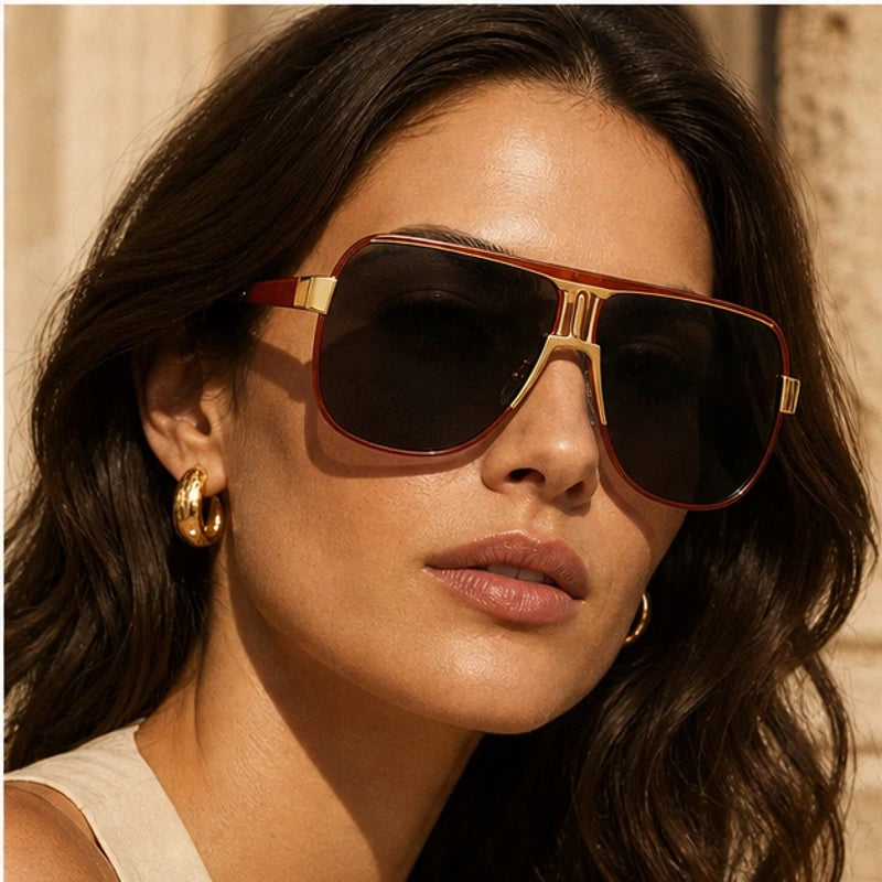 Ravello Polarized Shades - Red Black - polarized sunglasses - Hendlys - Image 3