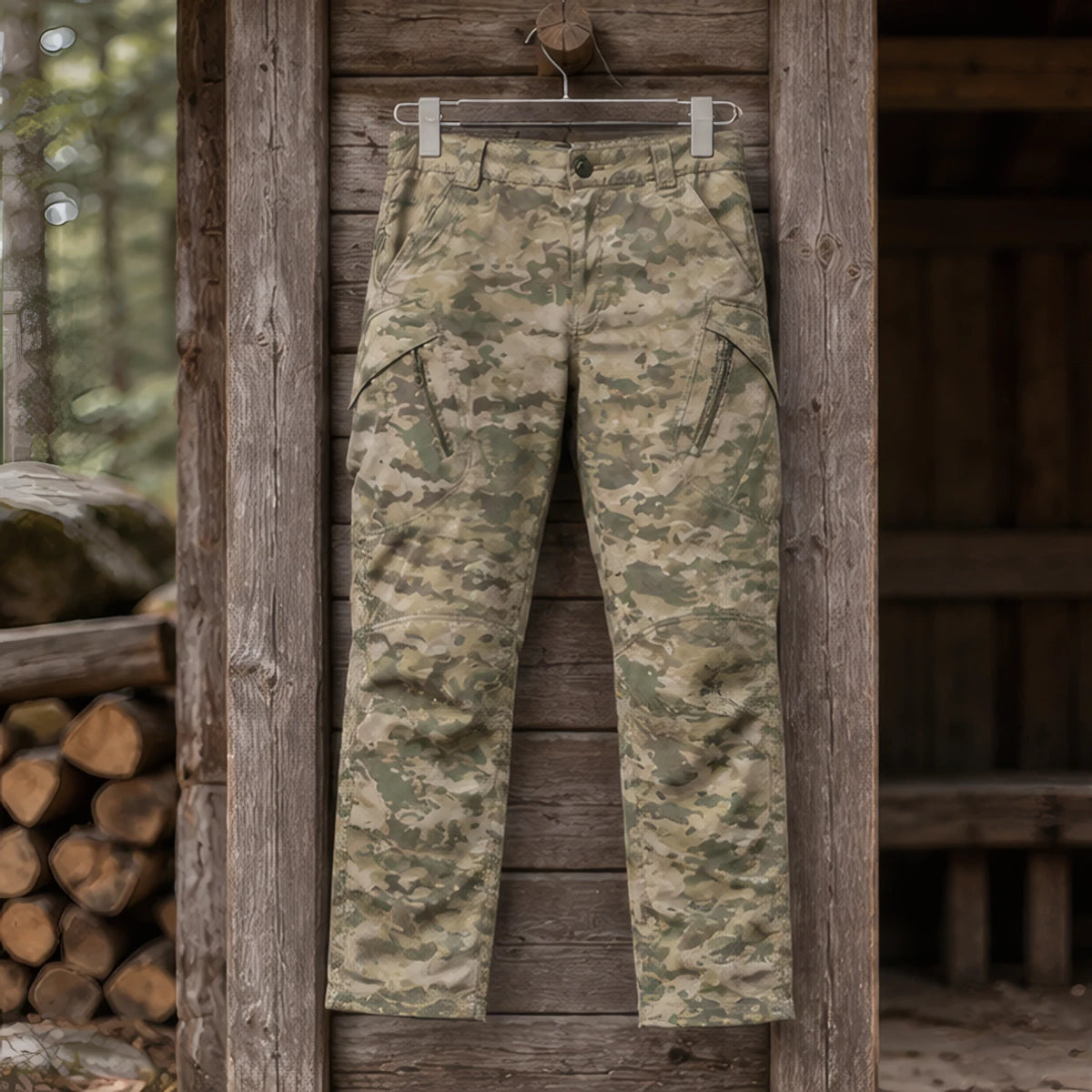Redford Men's Tactical Cargo Pants - Field Camo - male - Hendlys - Image 3
