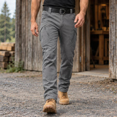 Redford Men's Tactical Cargo Pants - Grey - Men's Clothing > Pants > Tactical Cargo Pants - Hendlys - Image 2