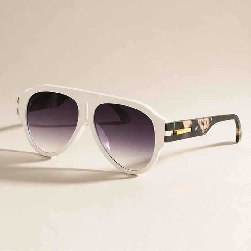 Rialto Shades - White Pattern - Sunglasses - Hendlys - Image 1