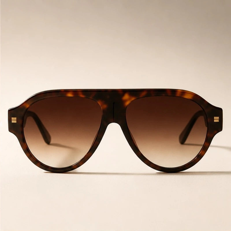 Rialto Shades - Brown Leopard - sunglasses - Hendlys - Image 2