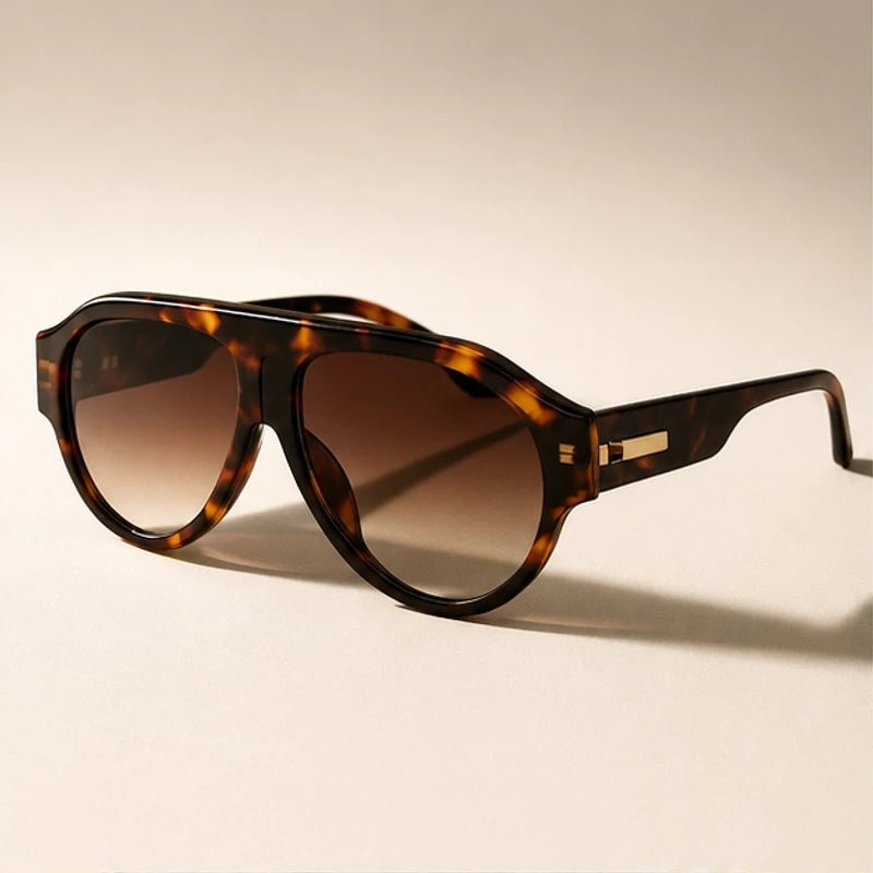 Rialto Shades - Brown Leopard - Sunglasses - Hendlys - Image 1