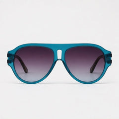 Rialto Shades - Blue Leopard - sunglasses - Hendlys - Image 2