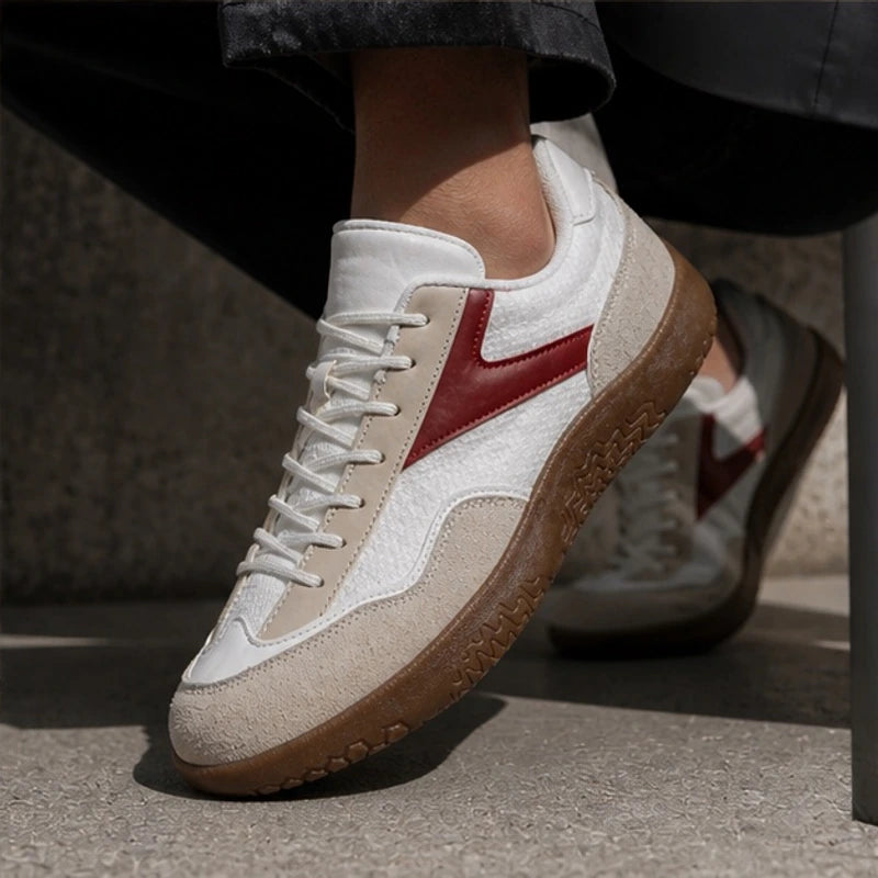 Riverton Mesh-Suede Retro Sneaker - Varsity - sneakers - Hendlys - Image 2