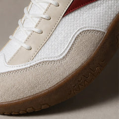 Riverton Mesh-Suede Retro Sneaker - Varsity - suede sneakers - Hendlys - Image 5