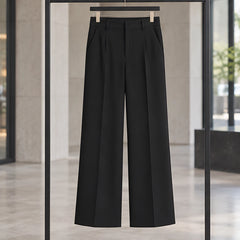 Romilly Women's High-Rise Tailored Wide-Leg Trousers - Black - Shop All Bottoms | Bottoms - Hendlys - Image 3