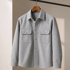 Rothwell Relaxed Shirt Jacket - Charcoal Gray - Department: Men - Hendlys - Image 3