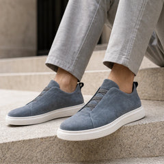 Altman Suede Sneakers - Gray - suede sneakers - Hendlys - Image 3