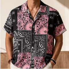 Sarto Short Sleeve Shirt - Black - men's shirt - Hendlys - Image 2
