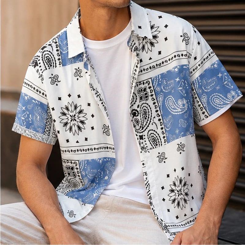 Sarto Short Sleeve Shirt - White - men's shirt - Hendlys - Image 2
