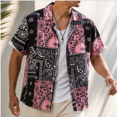 Sarto Short Sleeve Shirt - Black - Shirts - Hendlys - Image 1