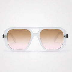 Solaro Geometric Shades - Blanca - sunglasses - Hendlys - Image 2