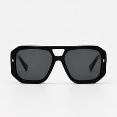Solaro Geometric Shades - Noir Fade - sunglasses - Hendlys - Image 2