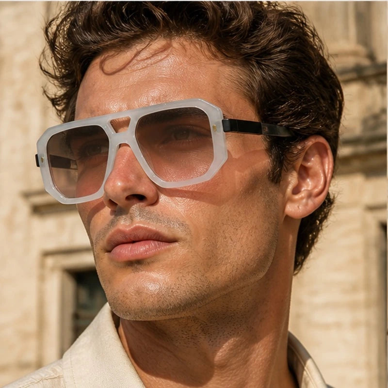 Solaro Geometric Shades - Blanca - geometric frames - Hendlys - Image 3